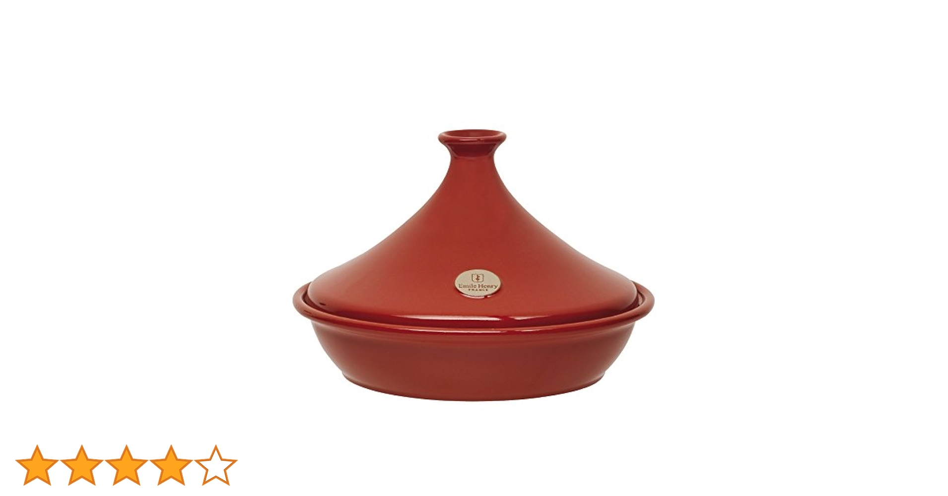 ⭐️未使用⭐️Emile Henry タジン鍋 フラムレッド25cm Amazon｜Emile Henry フラムシリーズ タジン L 32cm フラム